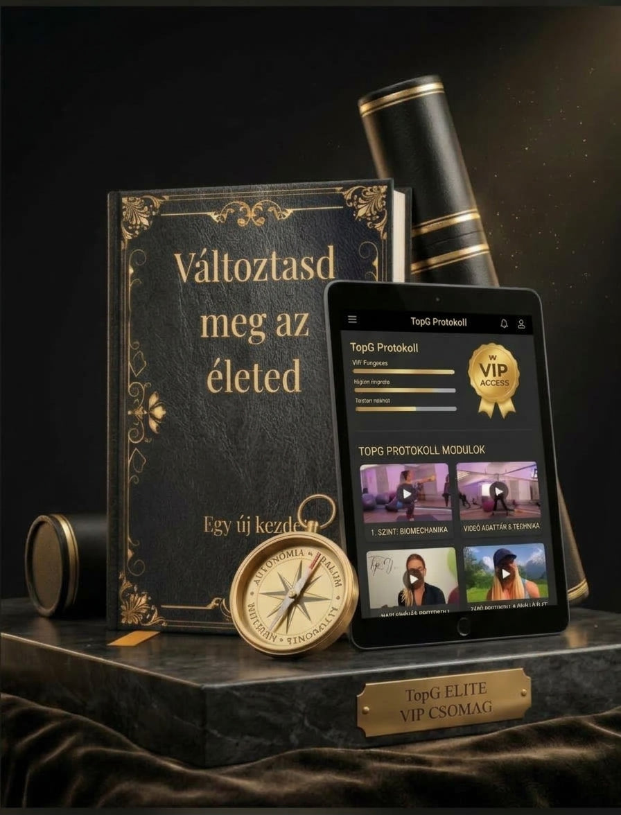TopG Elite VIP Csomag (Örökös hozzáférés + Könyv)