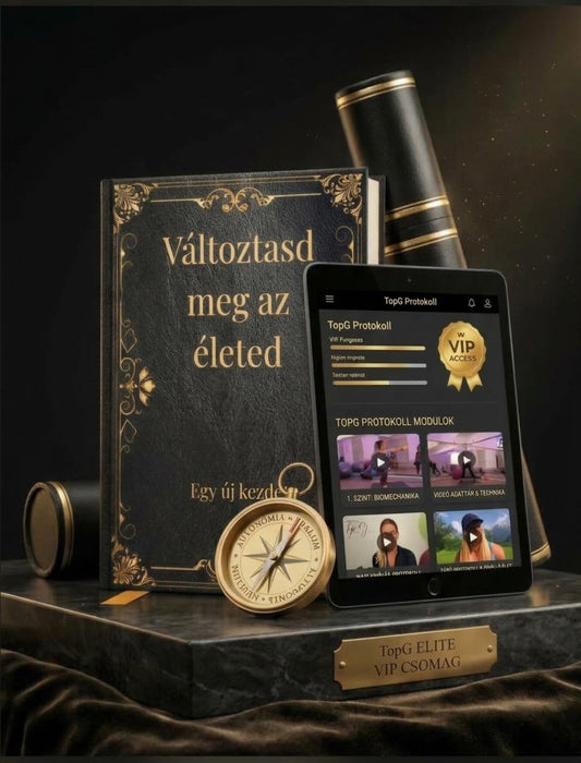 TopG Elite VIP Csomag (Örökös hozzáférés + Könyv)
